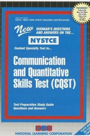 Cover of Communication and Quantitative Skills Test (CQST)