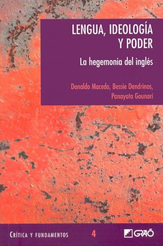 Book cover for Lengua, Ideologia y Poder