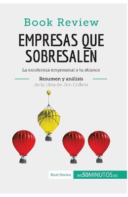 Book cover for Empresas que sobresalen de Jim Collins (Análisis de la obra)