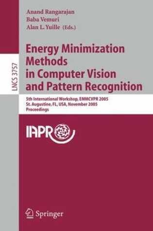 Cover of Energy Minimization Methods in Computer Vision and Pattern Recognition