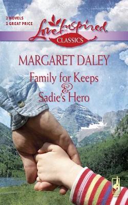 Book cover for Family for Keeps and Sadie's Hero