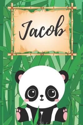 Book cover for Jacob Notizbuch Panda / Malbuch / Kritzelbuch / Tagebuch / Journal / DIN A5 / Geschenke