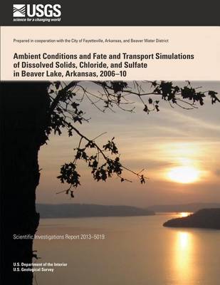 Book cover for Ambient Conditions and Fate and Transport Simulations of Dissolved Solids, Chloride, and Sulfate in Beaver Lake, Arkansas, 2006?10