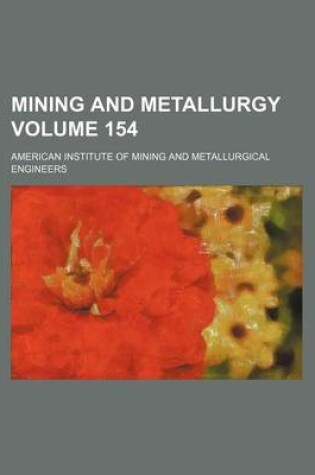Cover of Mining and Metallurgy Volume 154
