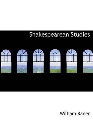 Book cover for Shakespearean Studies