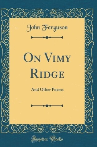 Cover of On Vimy Ridge