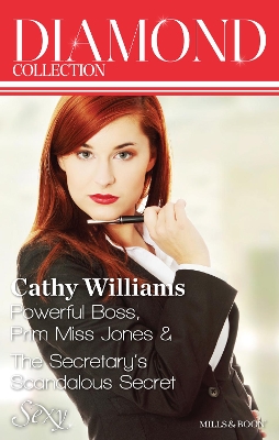 Book cover for Powerful Boss, Prim Miss Jones/The Secretary's Scandalous Secret
