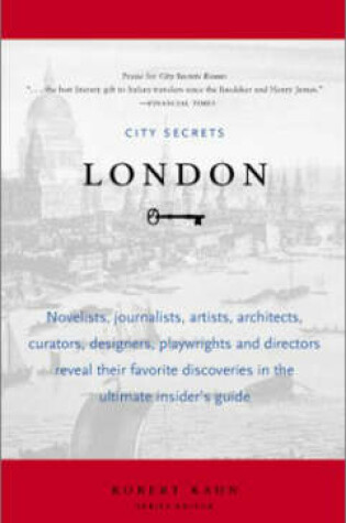 Cover of City Secrets: London