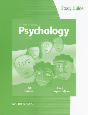 Book cover for Study Guide for Plotnik/Kouyoumdjian's Introduction to Psychology, 9th