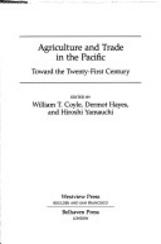 Cover of Agriculture and Trade in the Pacific