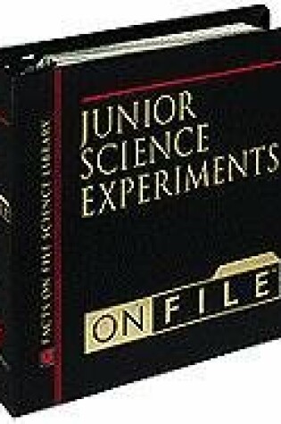 Cover of Junior Science Experiments on File