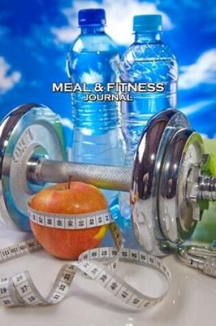 Cover of Meal & Fitness Journal Food Log Notebook