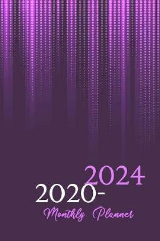 Cover of 2020-2024 Monthly Planner