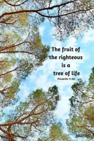 Cover of The fruit of the righteous is a tree of life