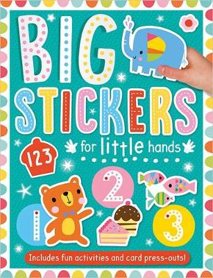 Book cover for Big Stickers for Little Hands 123