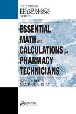 Book cover for Essential Math and Calculations for Pharmacy Technicians