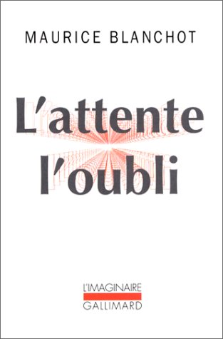 Book cover for L'attente l'oubli