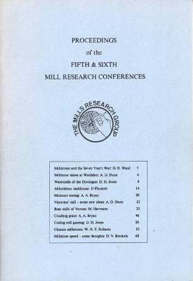 Book cover for Proceedings of the Fifth and Sixth Mill Research Conferences