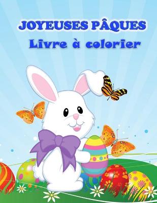 Book cover for Livre de coloriage Joyeuses Pâques