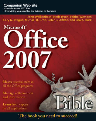 Book cover for Office 2007 Bible