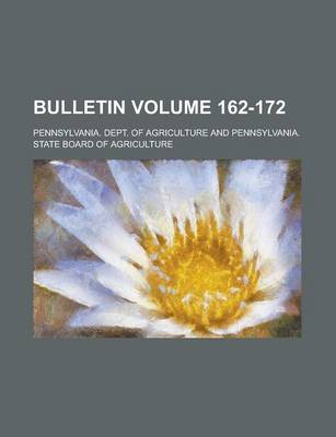 Book cover for Bulletin Volume 162-172