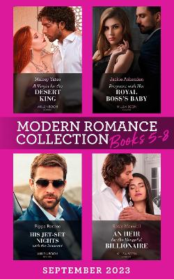 Book cover for Modern Romance September 2023 Books 5-8 – 4 Books in 1