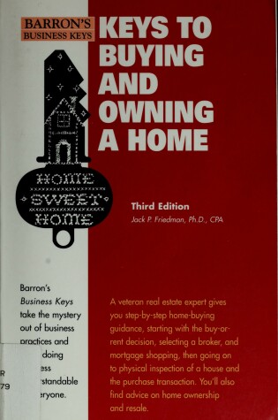 Cover of Buying and Owning a Home