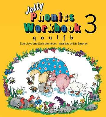 Cover of Jolly Phonics Workbook 3