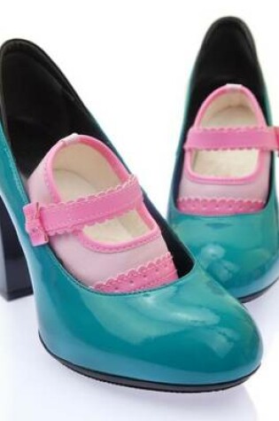 Cover of Turquoise High Heels and Pink Baby Shoes Mom & Daughter Journal