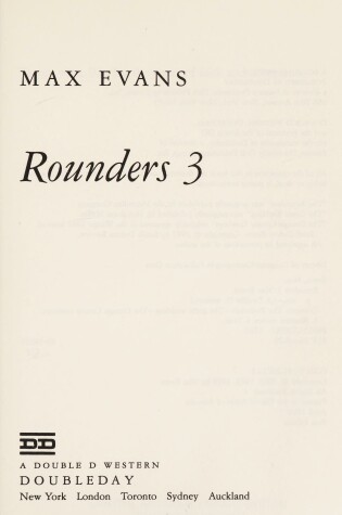 Cover of Rounders 3