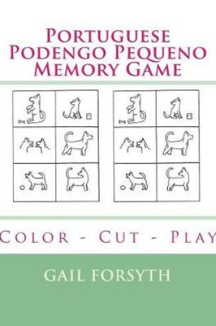 Cover of Portuguese Podengo Pequeno Memory Game