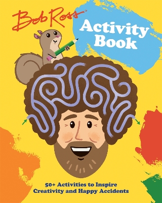 Book cover for Bob Ross Activity Book
