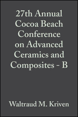 Cover of 27th Annual Cocoa Beach Conference on Advanced Ceramics and Composites - B, Volume 24, Issue 4