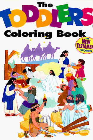 Cover of Toddlers Bible Coloring Book