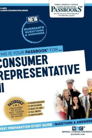 Cover of Consumer Representative II