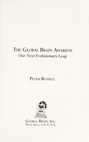 Book cover for The Global Brain Awakens