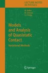 Book cover for Models and Analysis of Quasistatic Contact