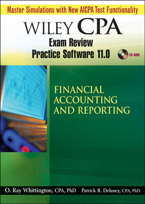 Book cover for Wiley CPA Examination Review Practice Software 11.0 FAR