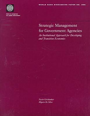 Cover of Strategic Management for Government Agencies