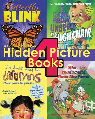 Book cover for 4 Hidden Picture Books for Kids