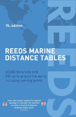 Book cover for Reeds Marine Distance Tables 15th edition