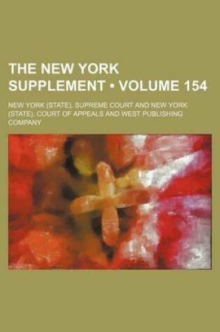 Cover of The New York Supplement (Volume 154)