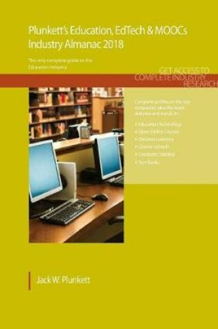 Cover of Plunkett's Education, EdTech & MOOCs Industry Almanac 2018
