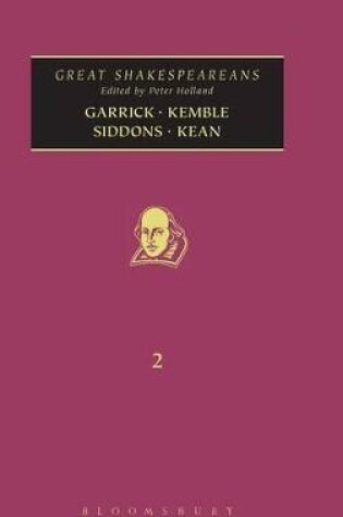 Cover of Garrick, Kemble, Siddons, Kean