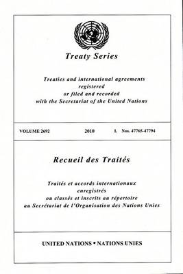 Book cover for Treaty Series 2692 I