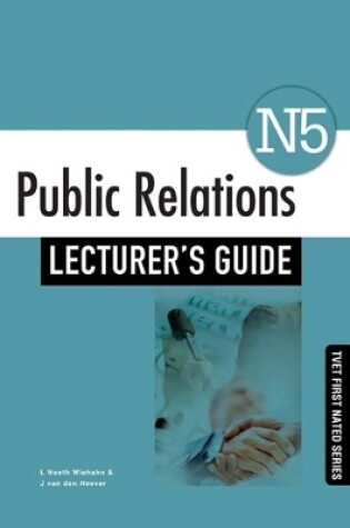 Cover of Public Relations N5 Lecturer's Guide