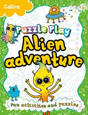 Book cover for Puzzle Play Alien Adventure