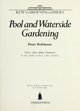 Cover of Pool and Waterside Gardening