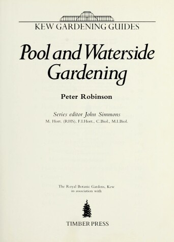 Book cover for Pool and Waterside Gardening