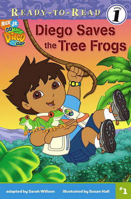 Book cover for Diego Saves the Tree Frogs